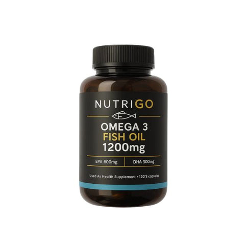NUTRIGO OMEGA 3 FISH OIL 1200MG (600/300) 120S