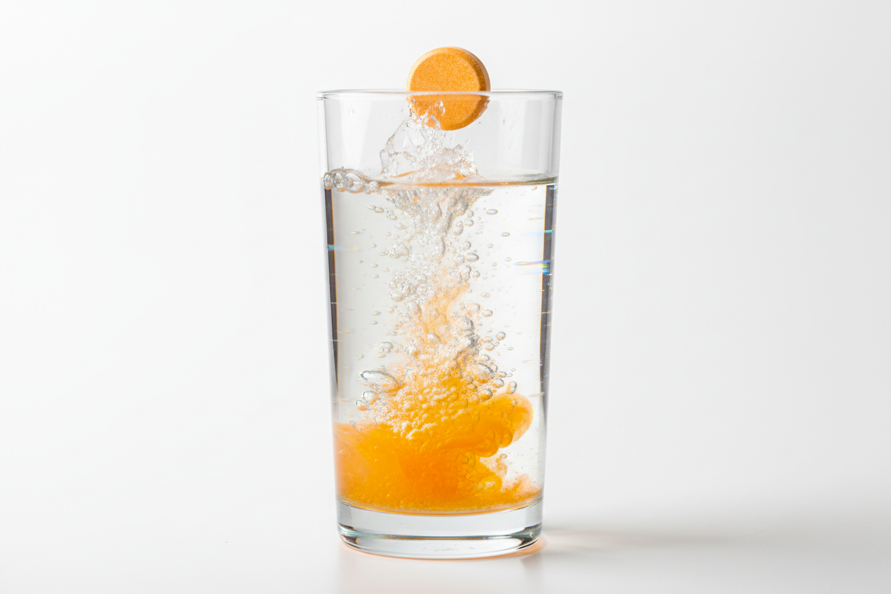 Shop Vitamin C effervescent tablets at CARING Pharmacy. A refreshing way to support immune health and daily wellness with trusted vitamin C supplements.