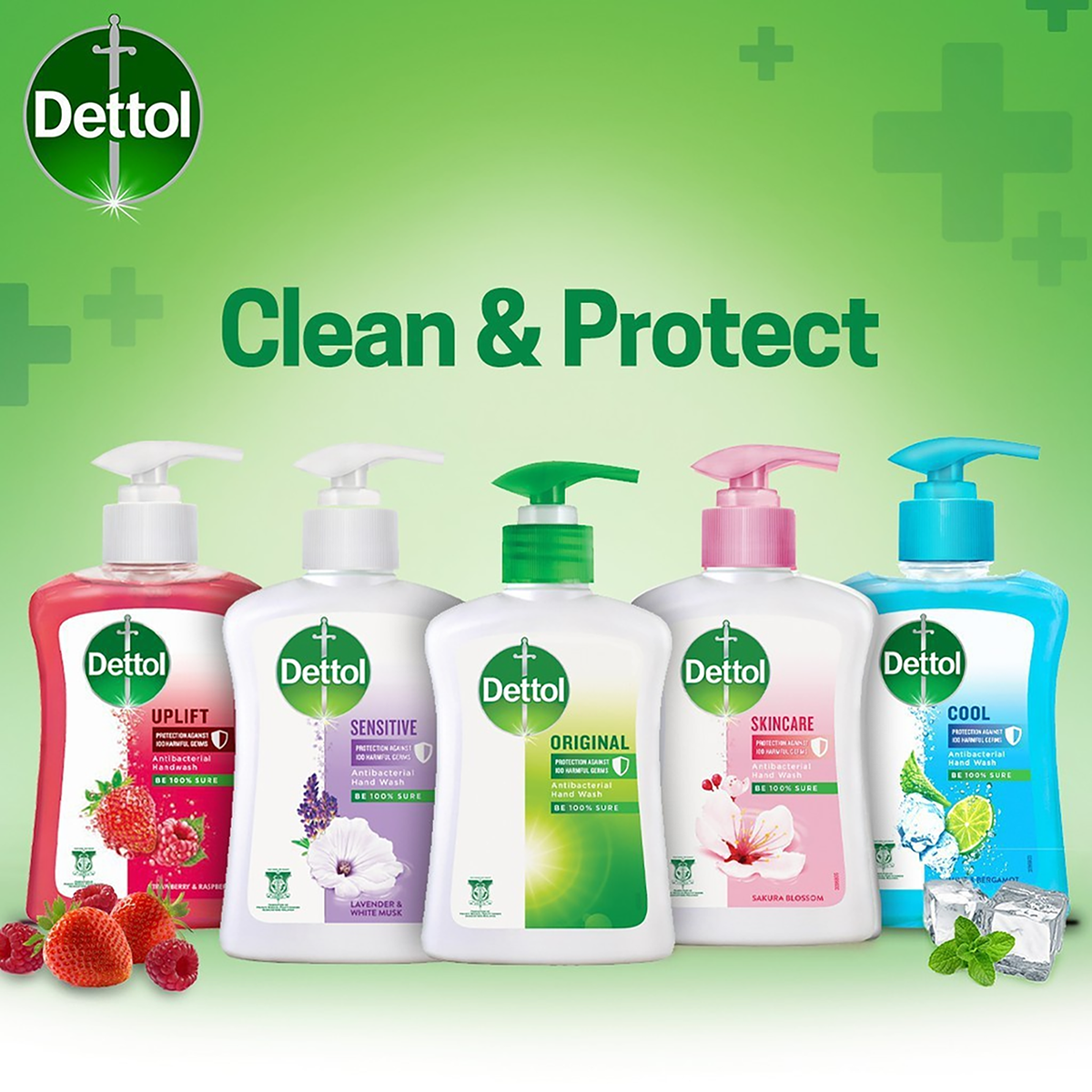 DETTOL HAND SOAP ORIGINAL REFILL 225ML 2S