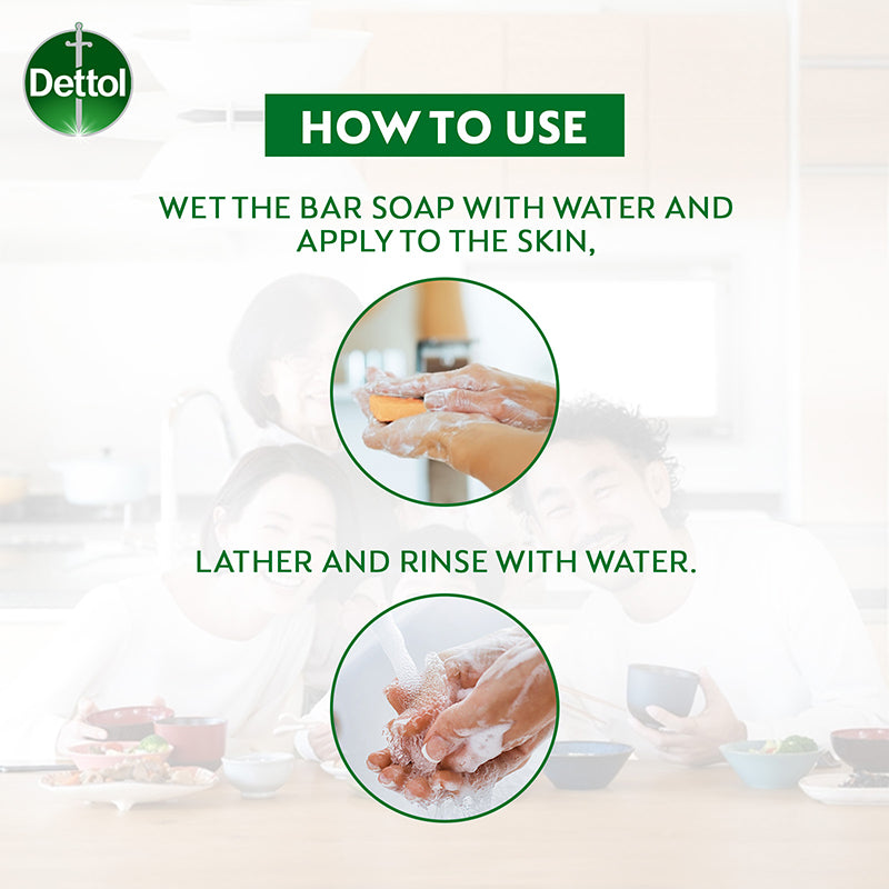 DETTOL BAR SOAP LASTING FRESH 105GX4S (B3F1)