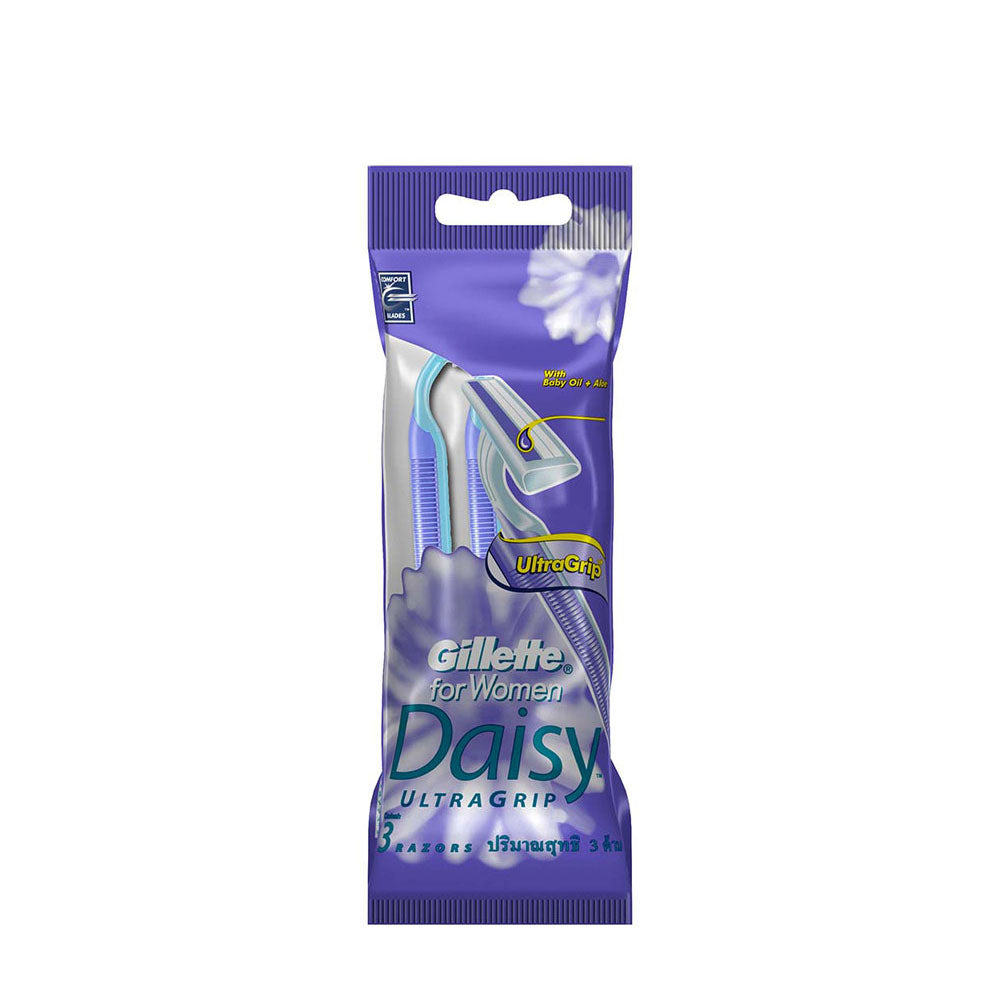 GILLETTE WOMEN DAISY ULTRAGRIP RAZOR 3S