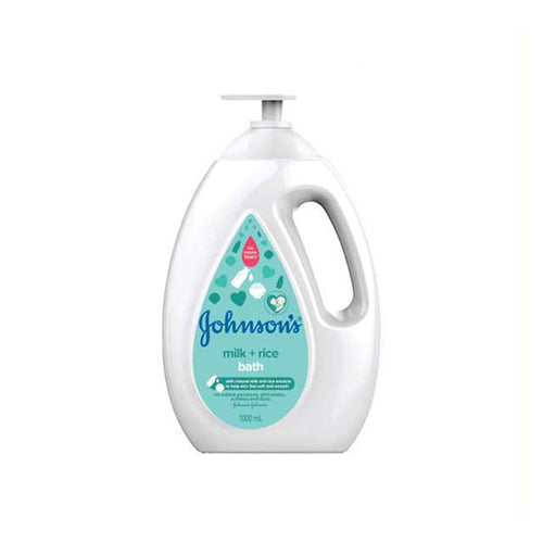 JOHNSONS BABY MILK + RICE BATH 1000ML
