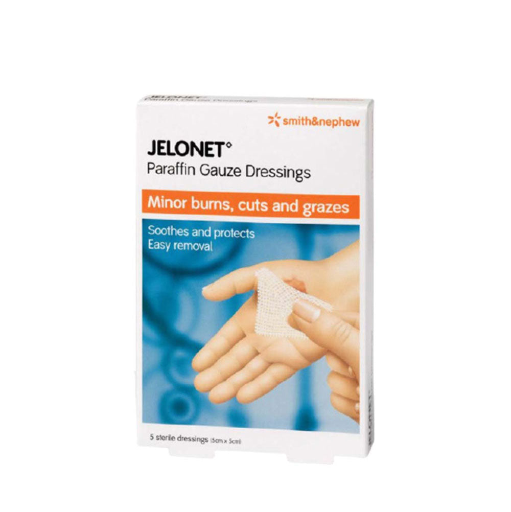 SMITH & NEPHEW JELONET 10CMX10CM 5S