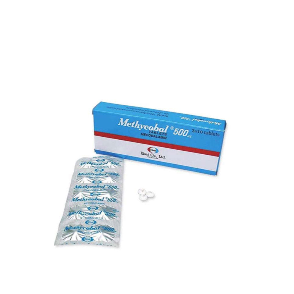 METHYCOBAL 500MCG TAB (RED) 10SX10