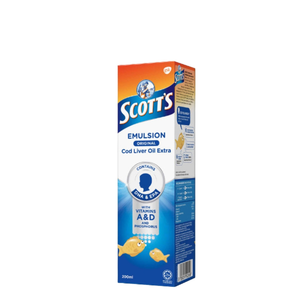SCOTTS EMULSION ORIGINAL REGULAR 200ML