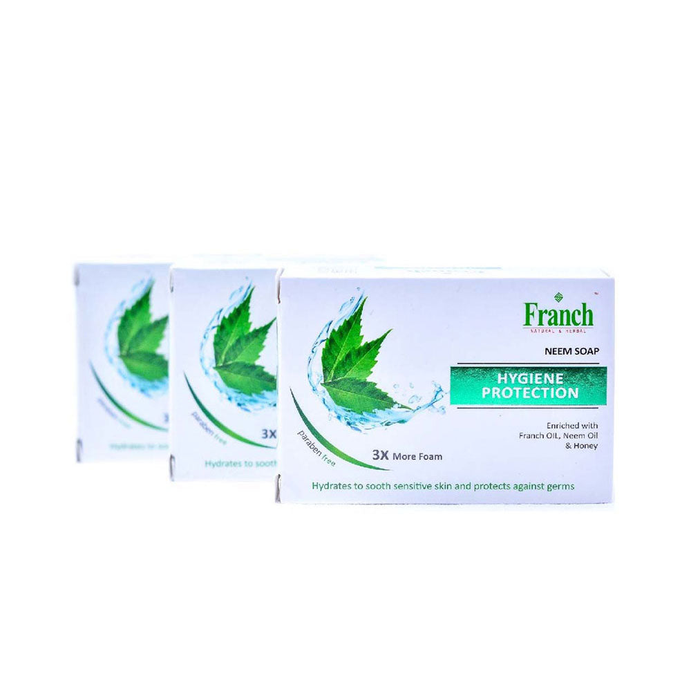FRANCH NEEM BAR SOAP 100G 3S