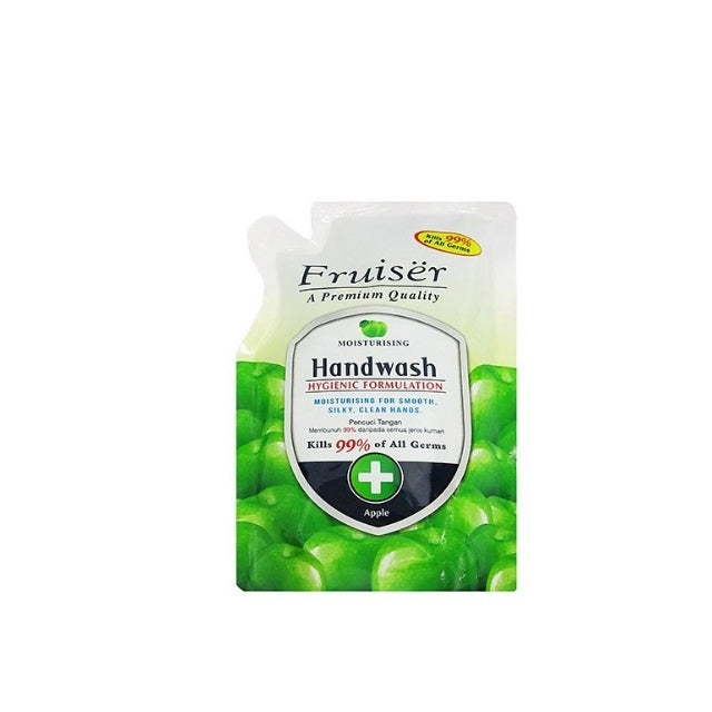 FRUISER HAND WASH REFILL POUCH APPLE 400ML