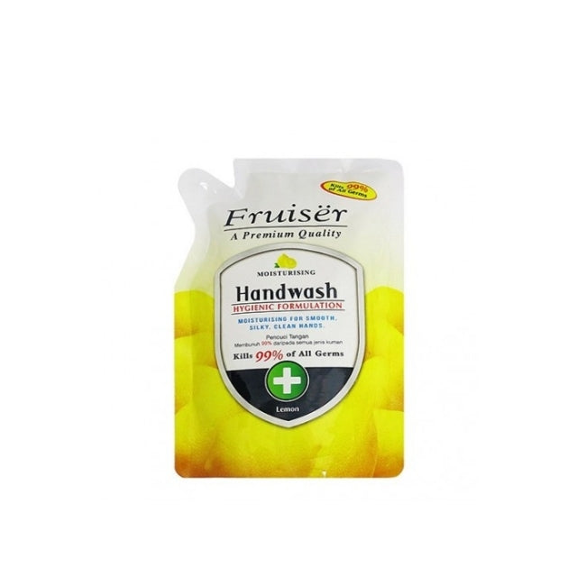 FRUISER HAND WASH REFILL POUCH LEMON 400ML