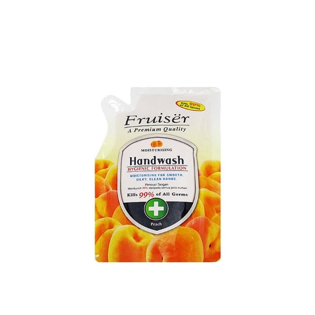 FRUISER HAND WASH REFILL POUCH PEACH 400ML