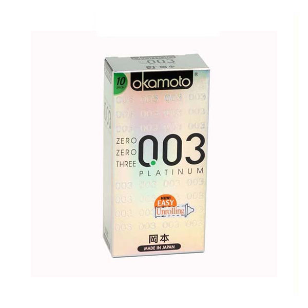 OKAMOTO 003 PLATINUM CONDOM 10S