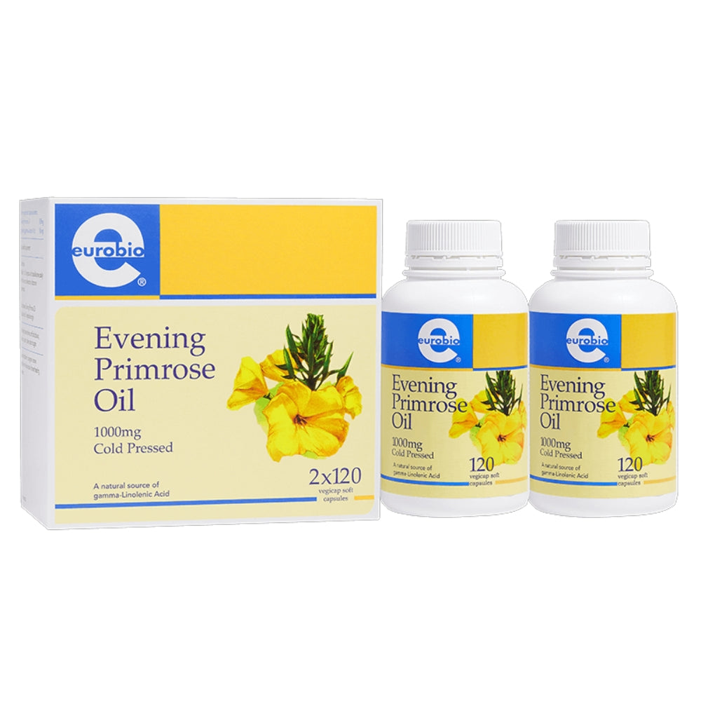 EUROBIO EVENING PRIMROSE OIL 1000MG 120SX2