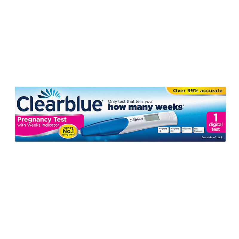 CLEARBLUE DIGITAL PREGNANCY TEST 1S