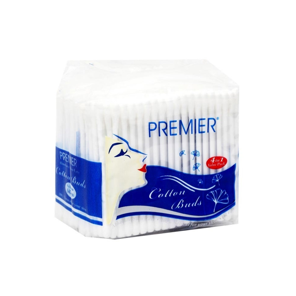PREMIER COTTON BUDS 160T X 4 PACK