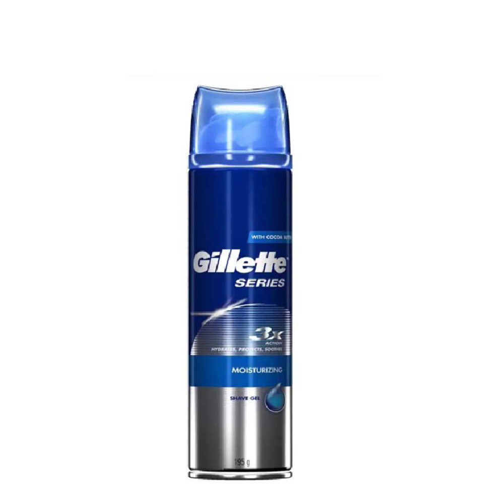GILLETTE SERIES SHAVE GEL MOISTURIZING 195G