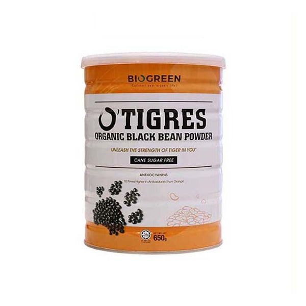 BIOGREEN O TIGRES BLACK BEAN POWDER CANE SUGAR