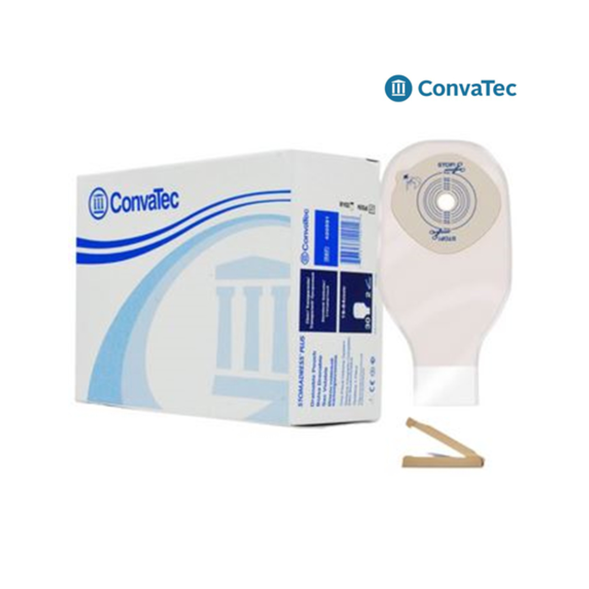 CONVATEC STOMADRESS + 19-64MM TRANS DRAIN (420591) 30S
