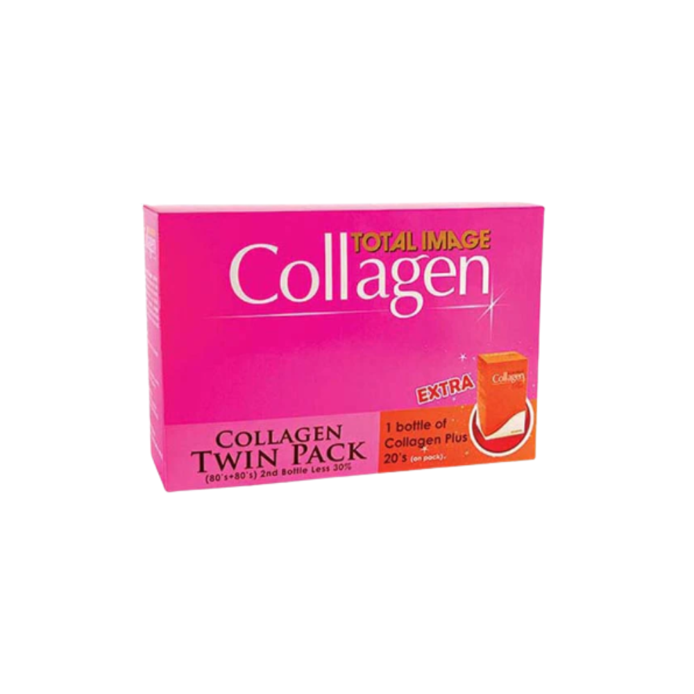 TOTAL IMAGE COLLAGEN TWIN PACK 80SX2+FREE COLLAGEN PLUS 20S