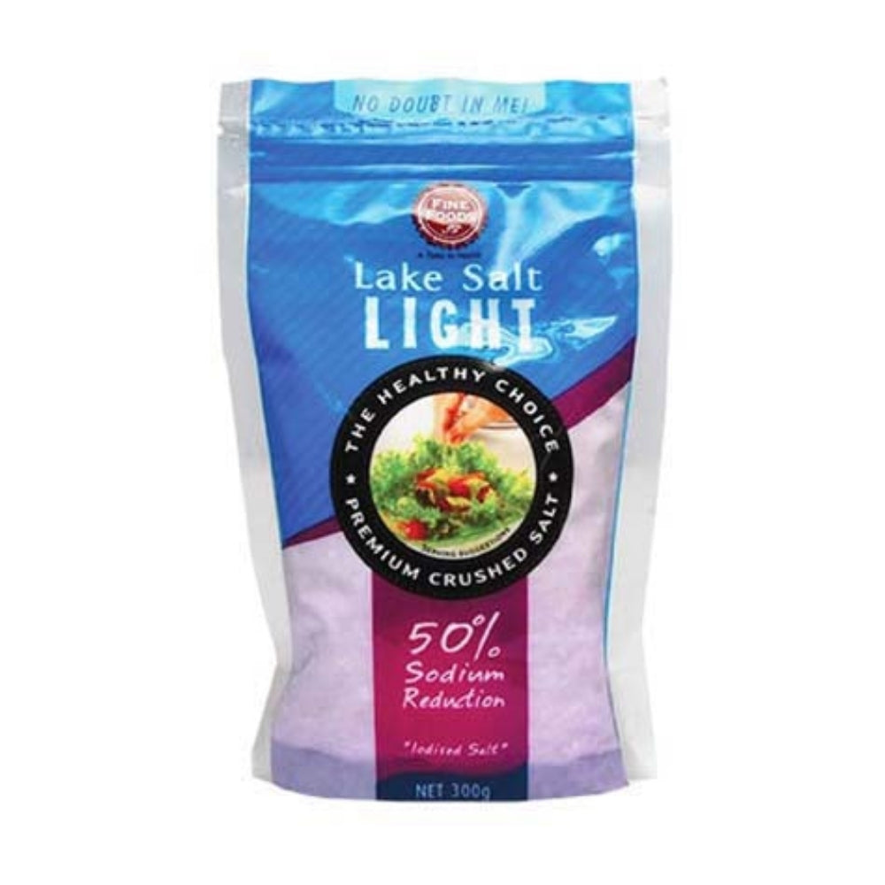 FINE FOODS LAKE SALT LIGHT 300G