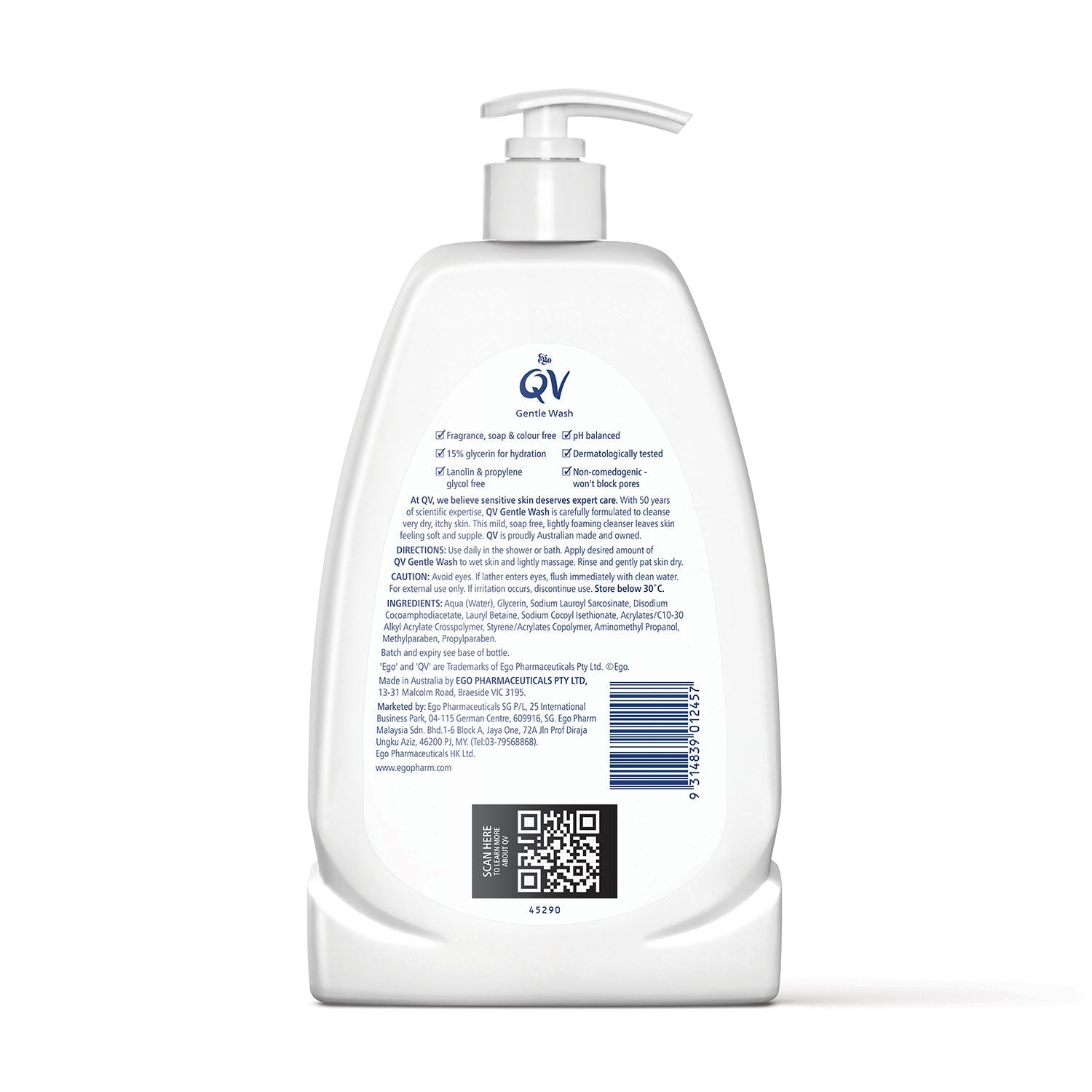 QV GENTLE WASH 1KG