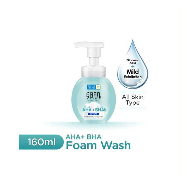HADA LABO AHA BHA FOAMING WASH 160ML