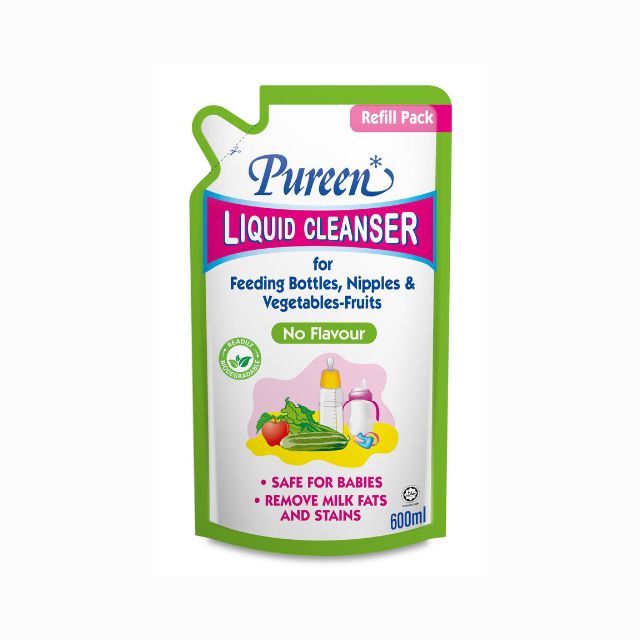 PUREEN LIQUID CLEANSER NO FLAVOUR REFILL 600ML