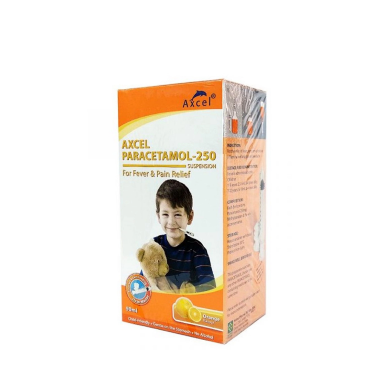 AXCEL PARACETAMOL 250 SUSPENSION 90ML