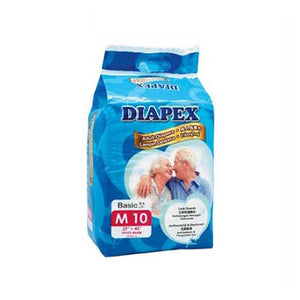Diapex DIAPEX ADULT DIAPER BASIC M 10S