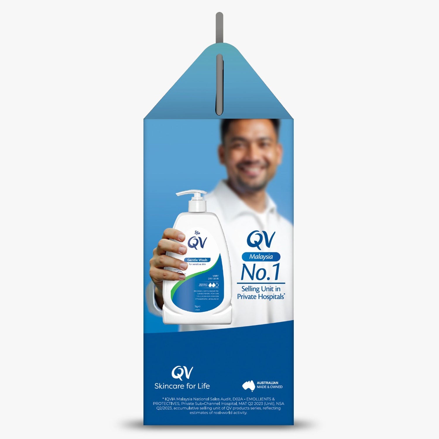 QV GENTLE WASH 1KG 2S