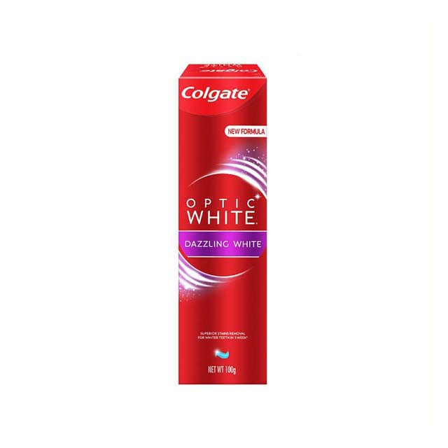 COLGATE TOOTHPASTE OPTIC WHITE DAZZLE PLUS MINERAL 100G