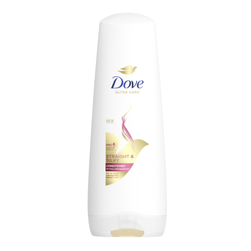 DOVE HC STRAIGHT N SILKY DLX 300ML