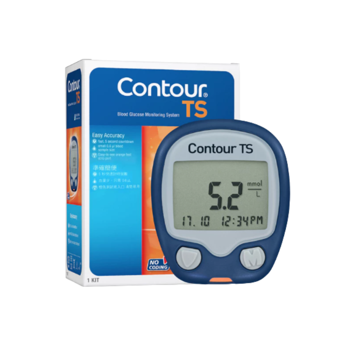 CONTOUR TS METER (STARTER SET) + STRIP 25S