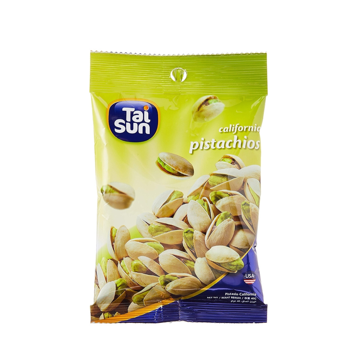 TAI SUN CALIFORNIA PISTACHIOS 40G