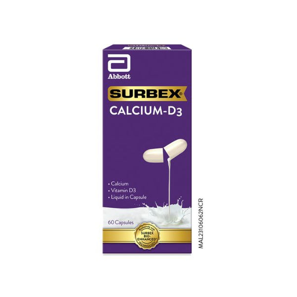 SURBEX CALCIUM D3 60S