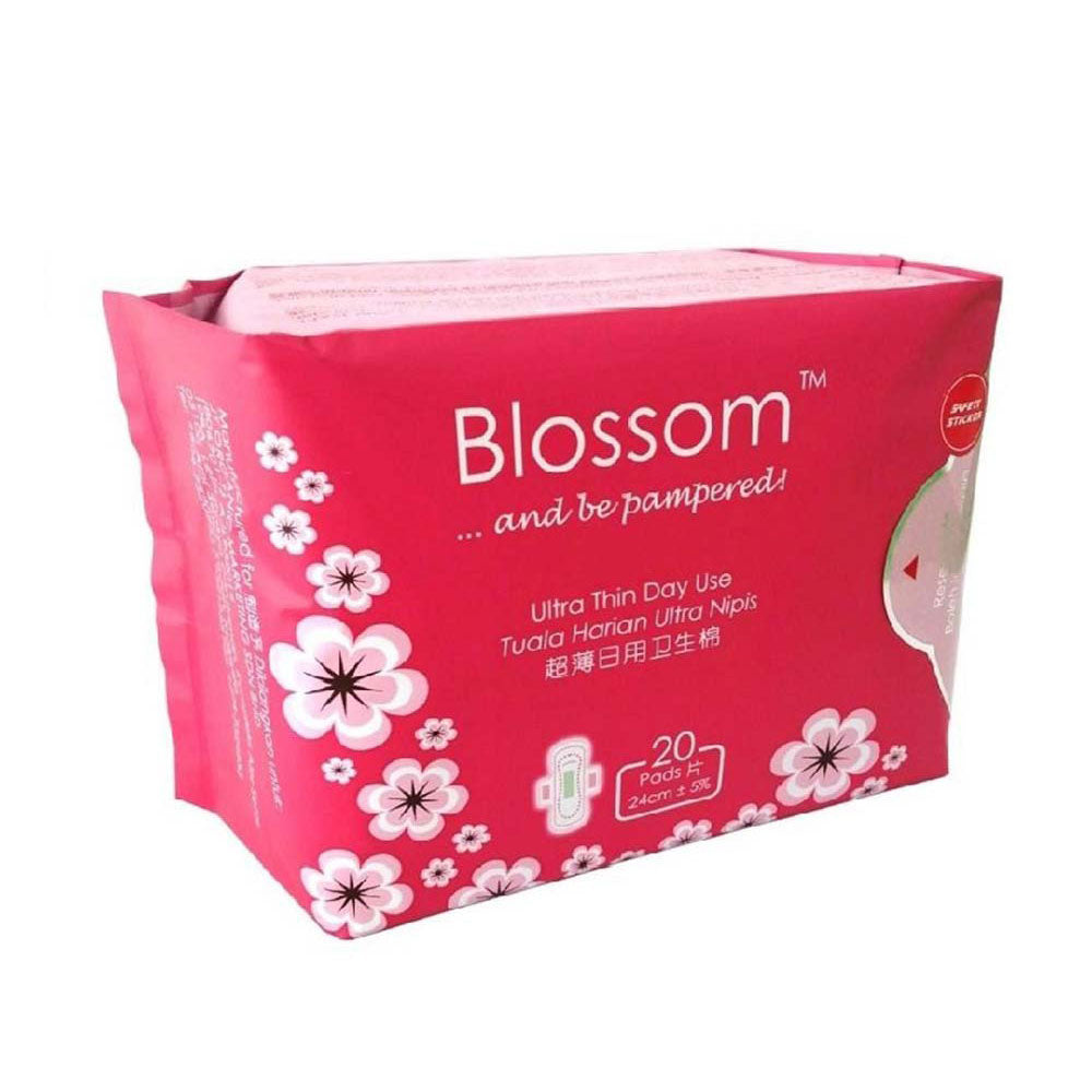BLOSSOM ULTRATHIN DAY USE PAD 20S