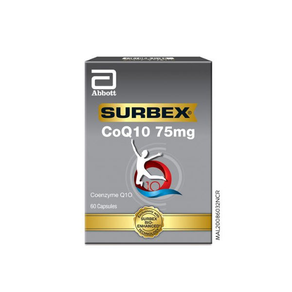 SURBEX CO Q10 75MG 60S