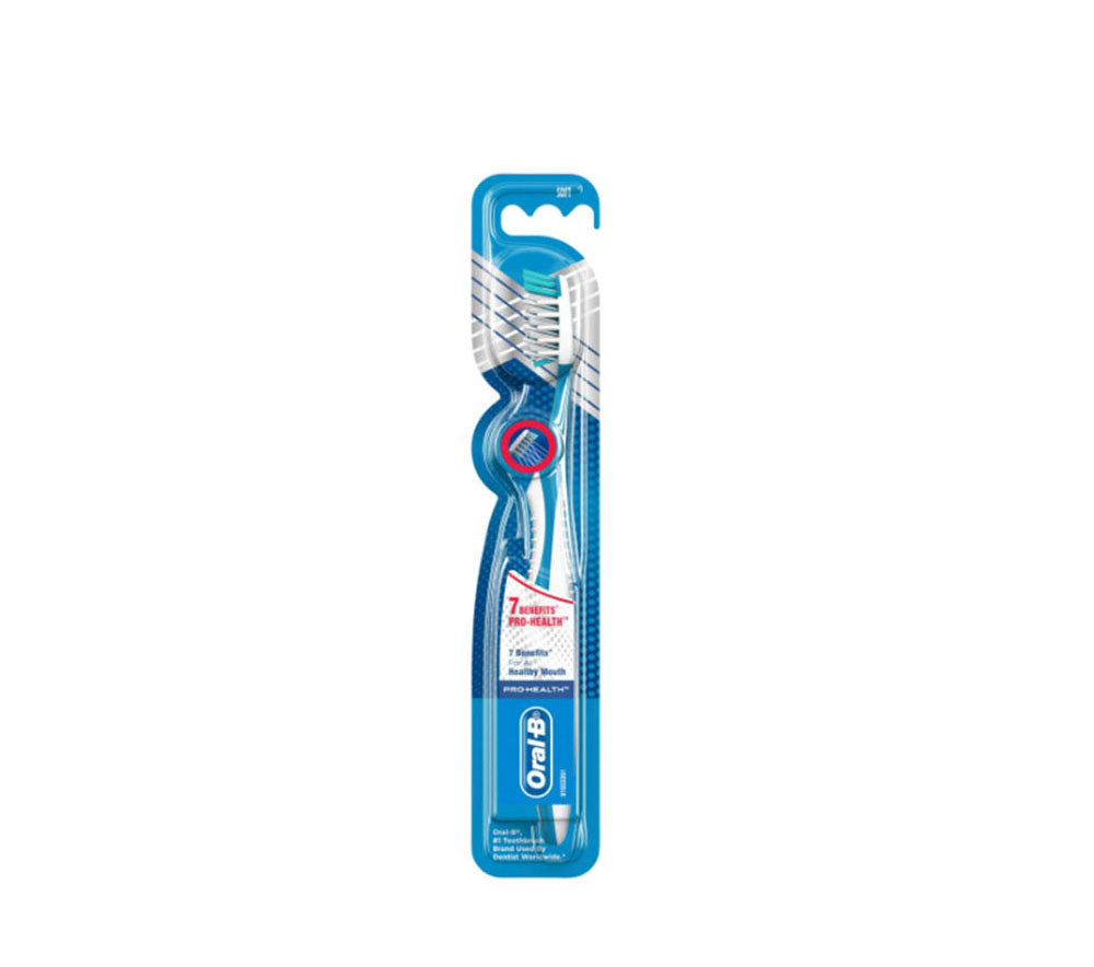 ORAL B TOOTHBRUSH CROSSACTION PRO-HEALTH 7 BENEFITS MEDIUM 1S