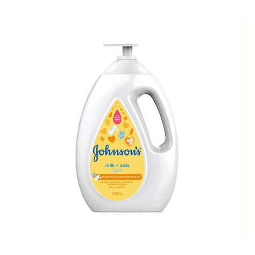 JOHNSONS BABY BATH MILK + OATS 1000ML