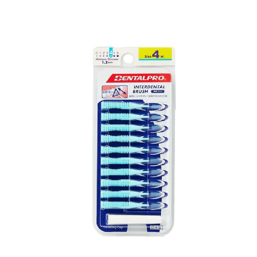 DENTALPRO INTERDENTAL BRUSH SIZE-4S 10S