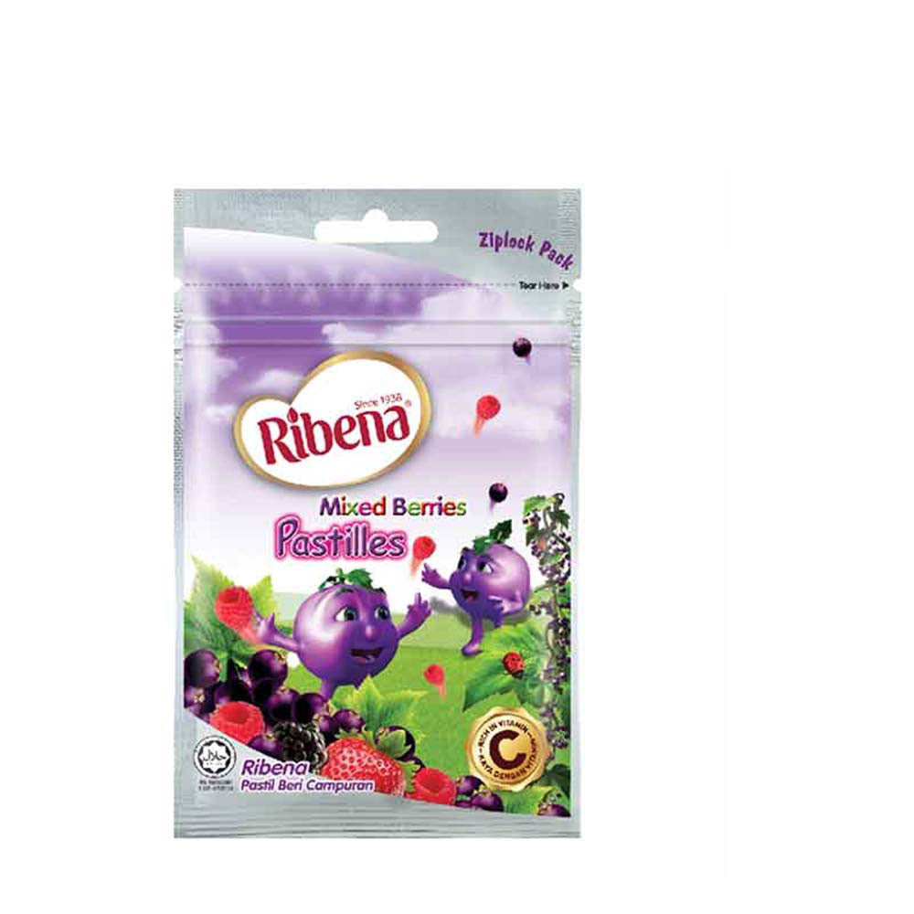 RIBENA PASTILLE MIXBERRIES 15S