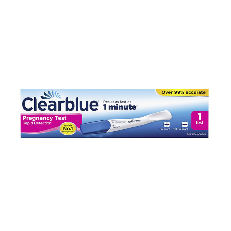 CLEARBLUE RAPID DETECTION PREGNANCY TEST 1S