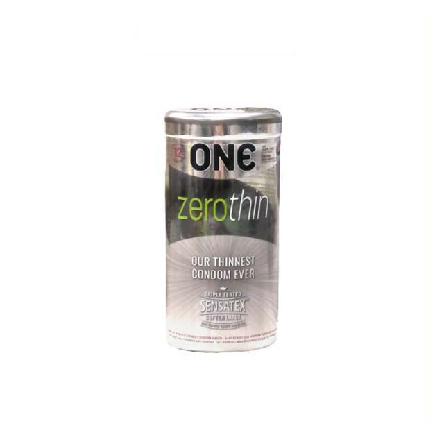 ONE CONDOM ZEROTHIN 12S