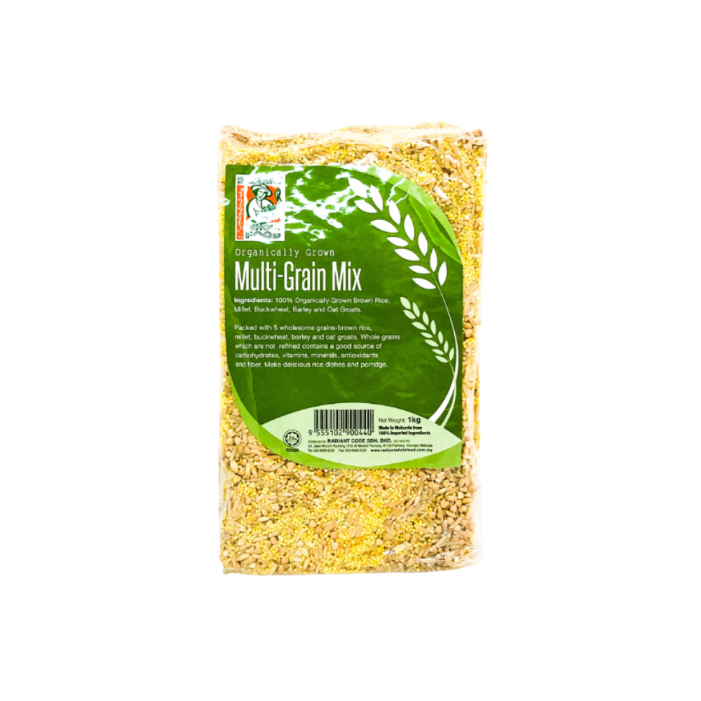 RADIANT ORGANIC PEAR+RICE CEREAL 110G