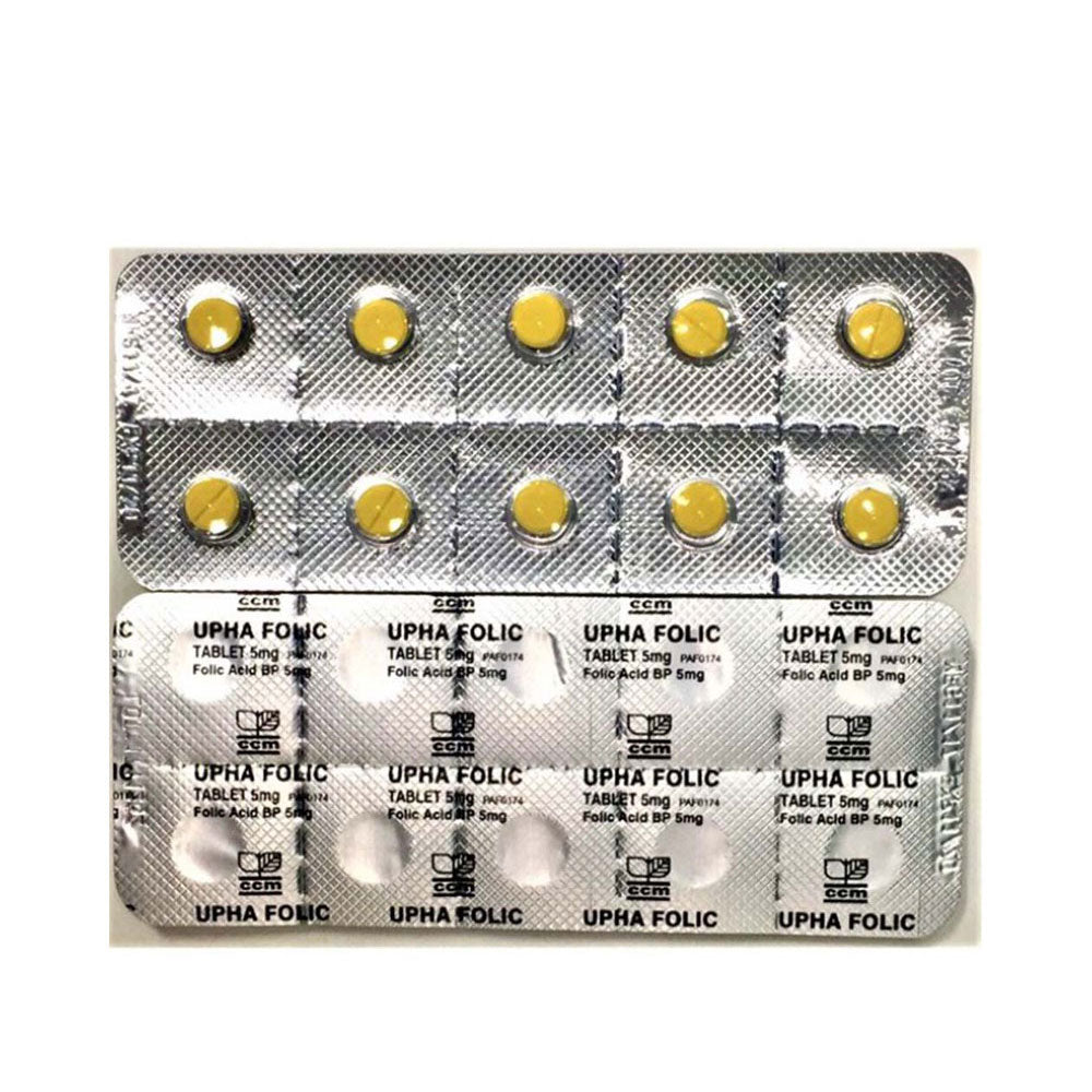 DUAFOLIC 5MG TAB 100X10S