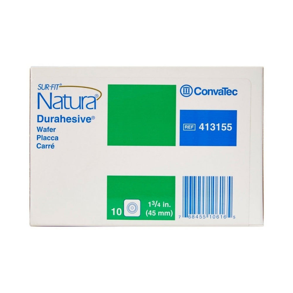 CONVATEC SUR FIT NATURA DURAHESIVE WAFER 45MM (413155) 10S