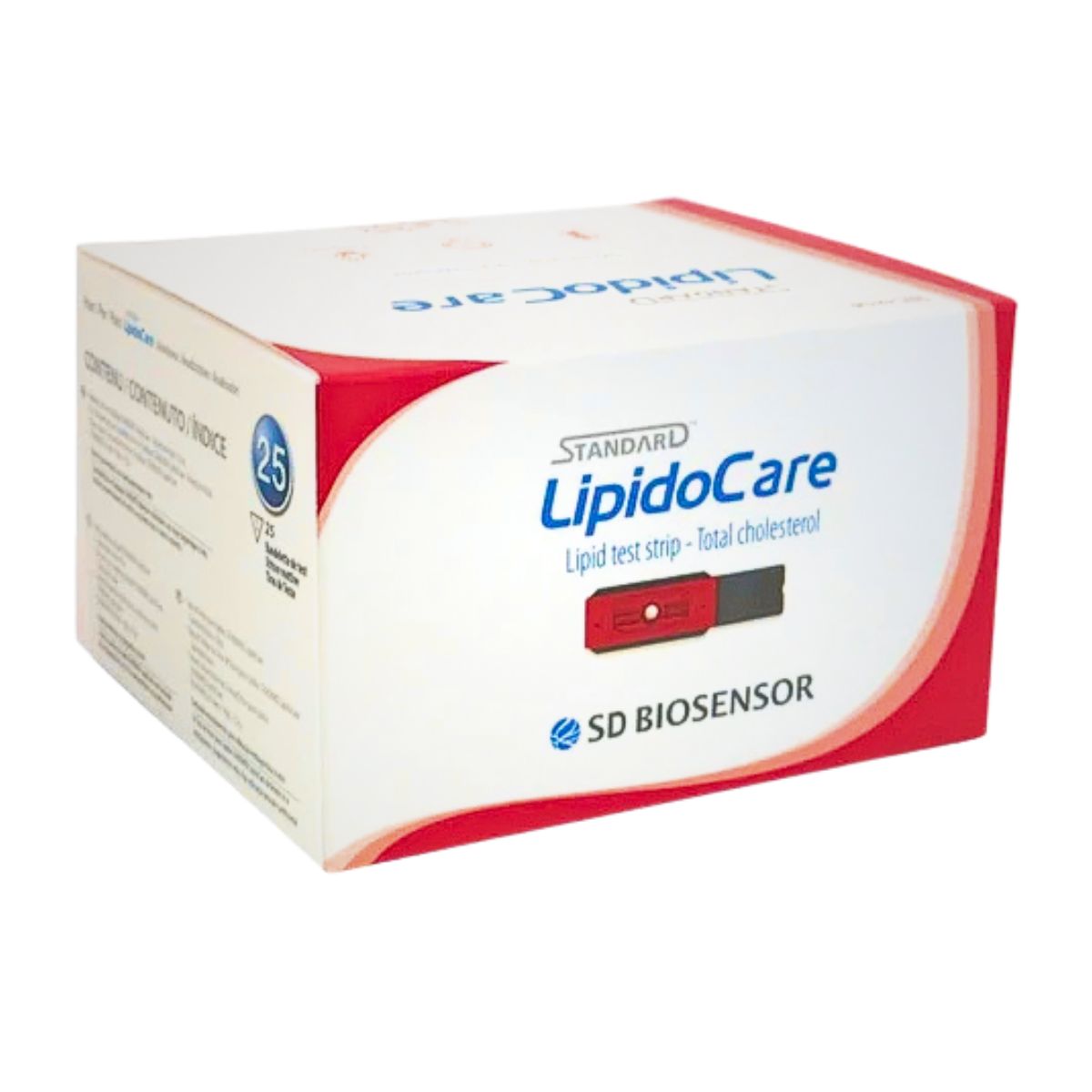 SD TOTAL CHOLESTEROL STRIP 25S