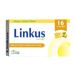 LINKUS LOZENGES HONEY LEMON 16S product image