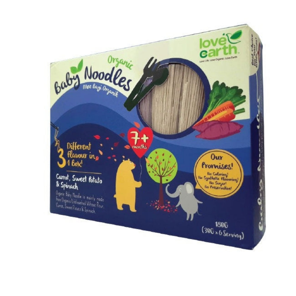 LOVE EARTH ORG BB NOODLES BT+PMK + PW 200G