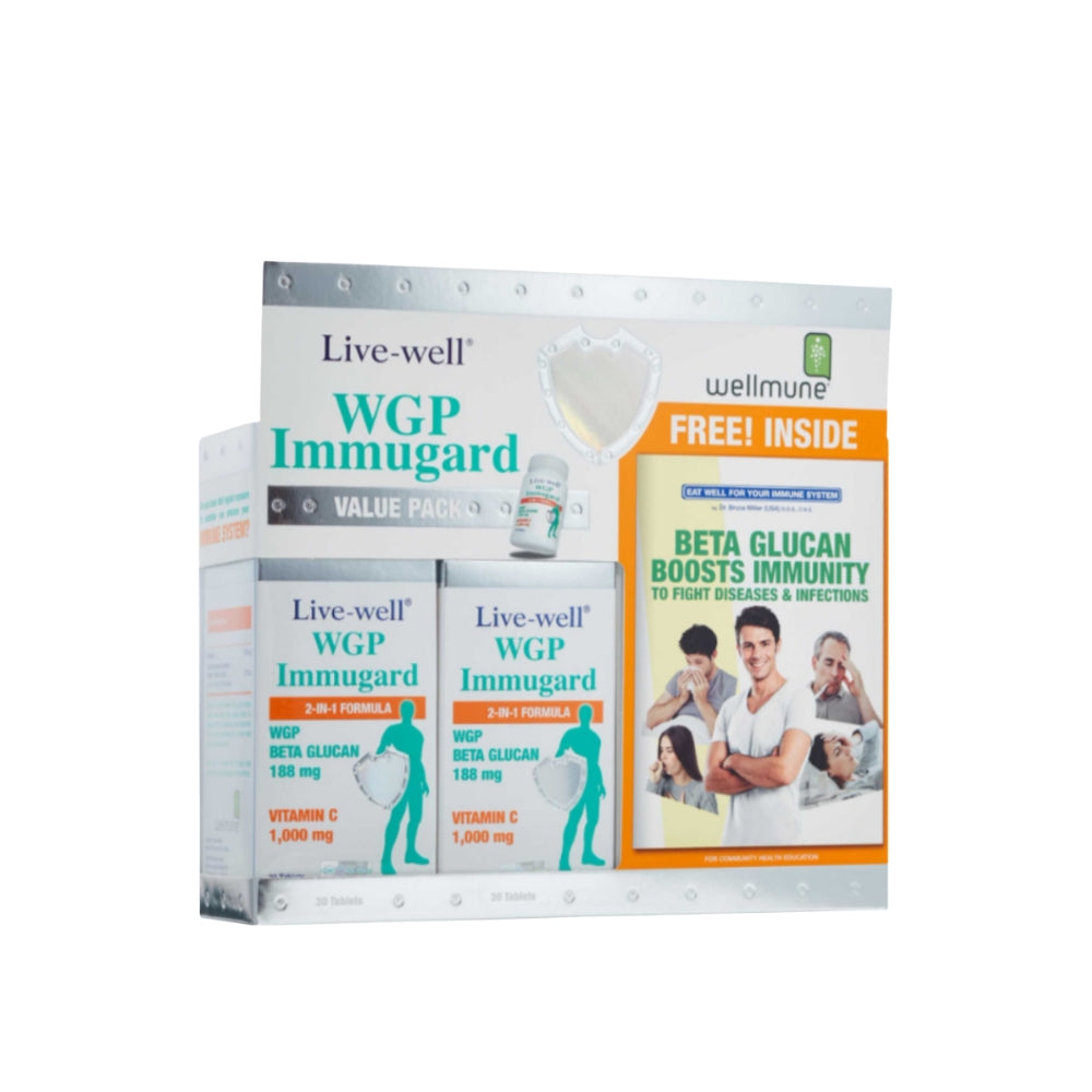 LIVE WELL WGP IMMUGARD 30SX2 VALUE PACK
