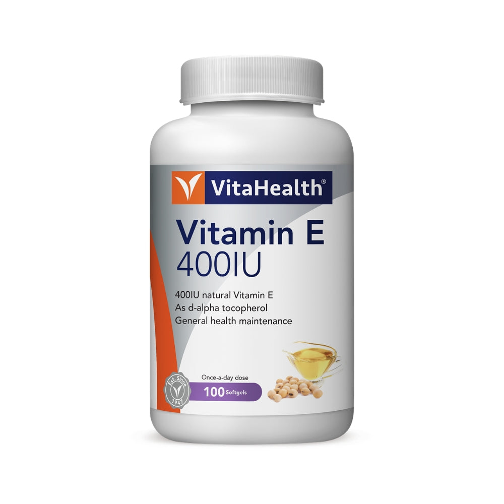 VITAHEALTH VITAMIN E 400IU 100S