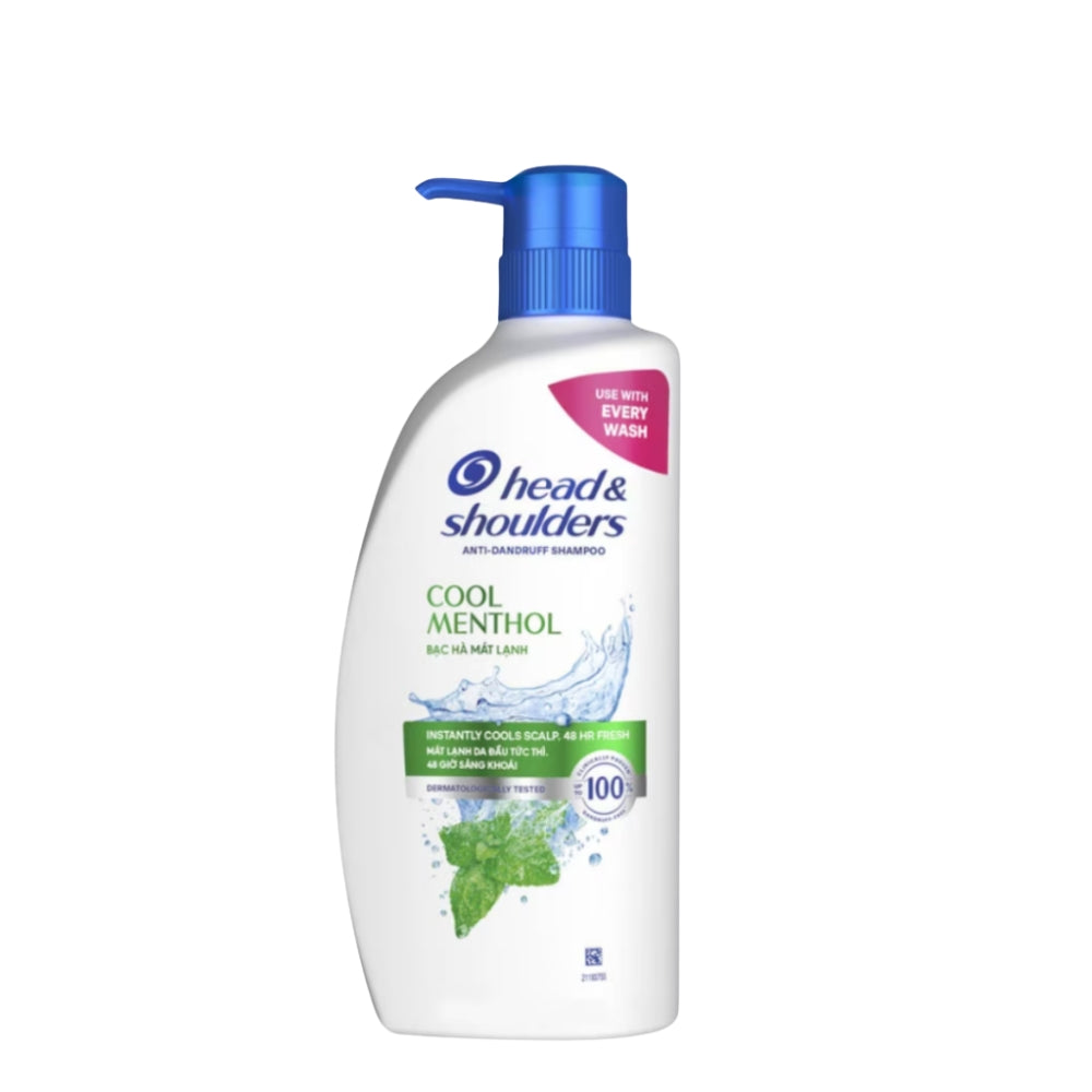 HEAD & SHOULDERS SHAMPOO COOL MENTHOL 480ML